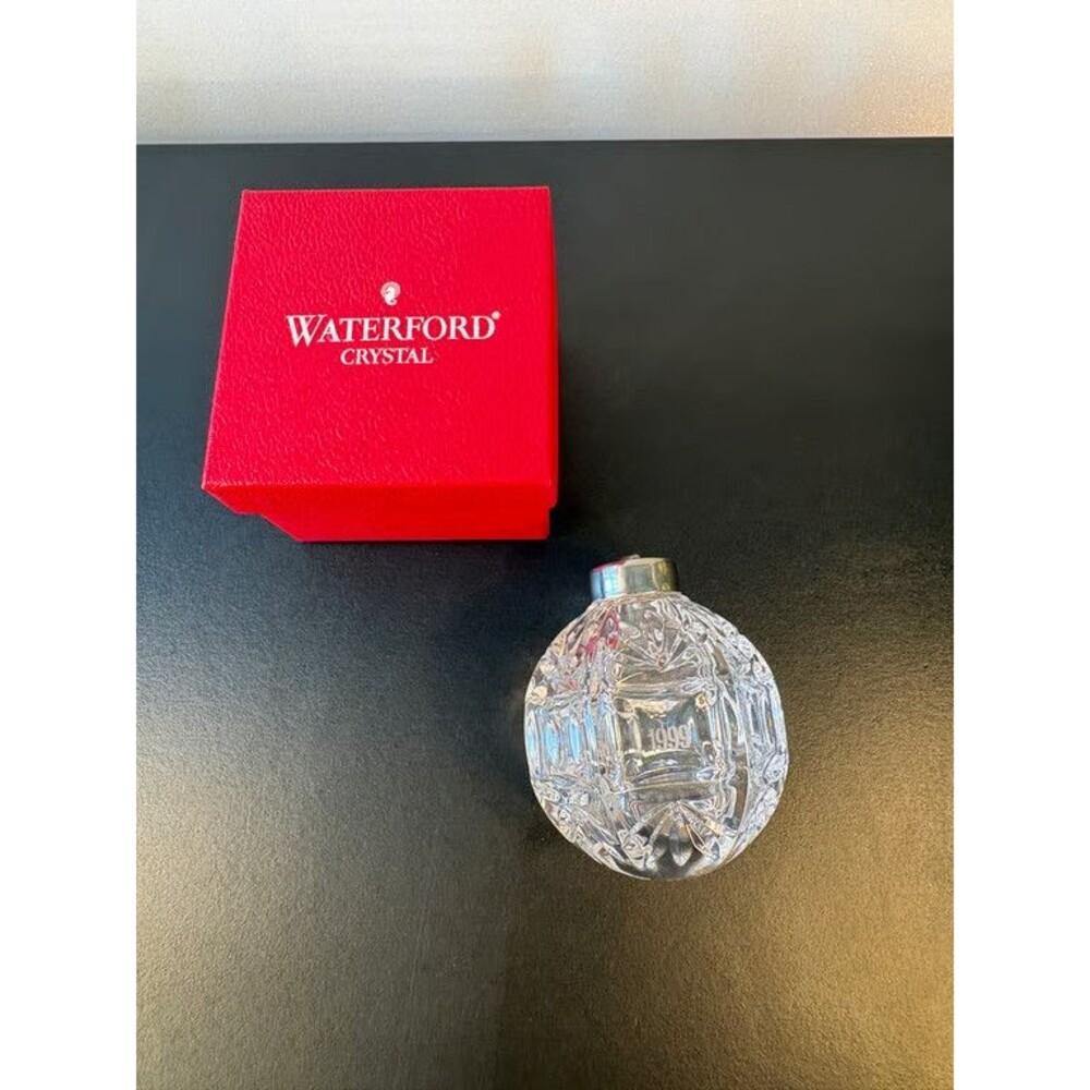 Waterford Crystal Millennium 5 Toasts Bell 1999 Boxed